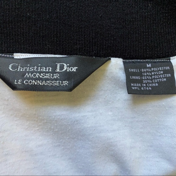 Vintage Christian Dior monsieur bomber jacket M - Picture 9 of 9